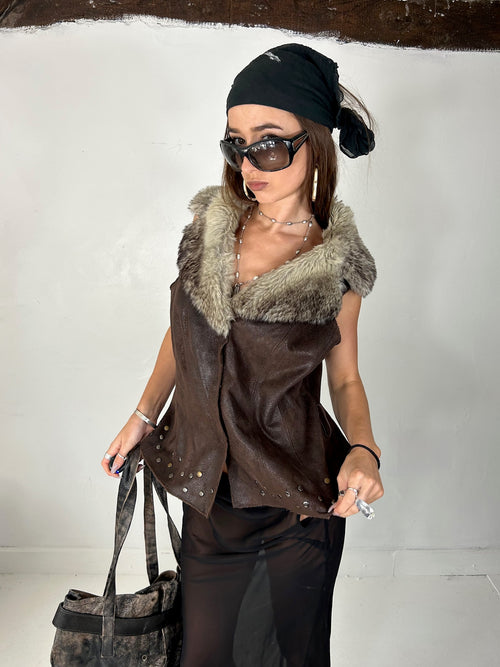 571 Fur Gilet