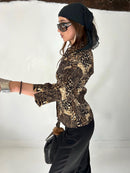 956 Leopard Blouse