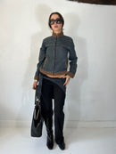 309 Denim Bomber