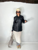 335 Leather Blazer
