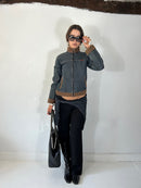 309 Denim Bomber