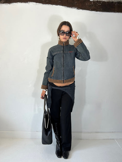 309 Denim Bomber