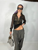 941 Mesh Blouse
