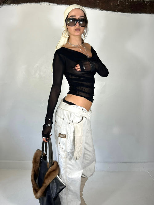 906 Mesh Slouch