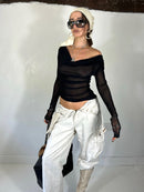906 Mesh Slouch