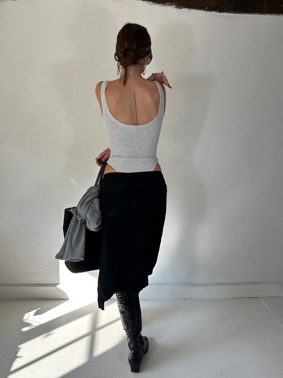 547 Button Midi