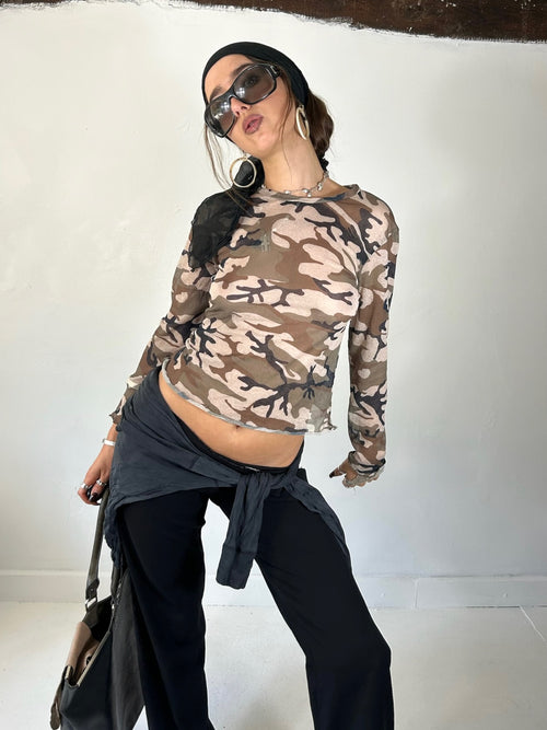 910 Camo Top