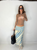 587 Distressed Maxi