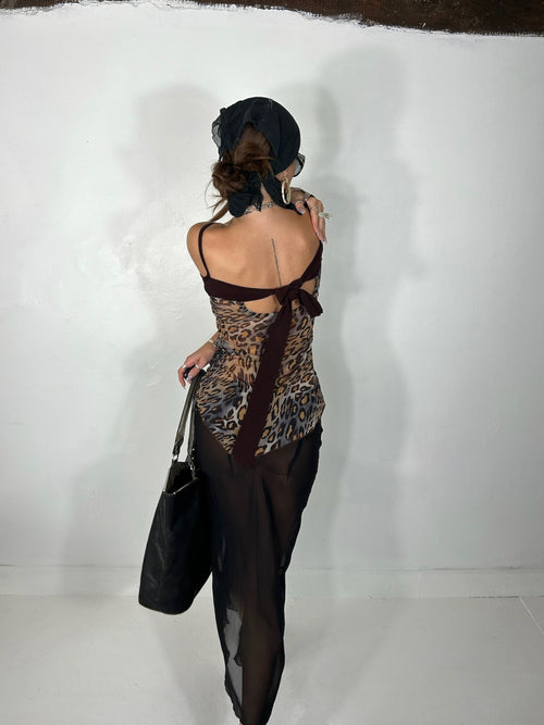 942 Leopard Cami