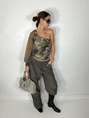 951 Camo Blouse