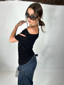 917 Asymmetric Tee