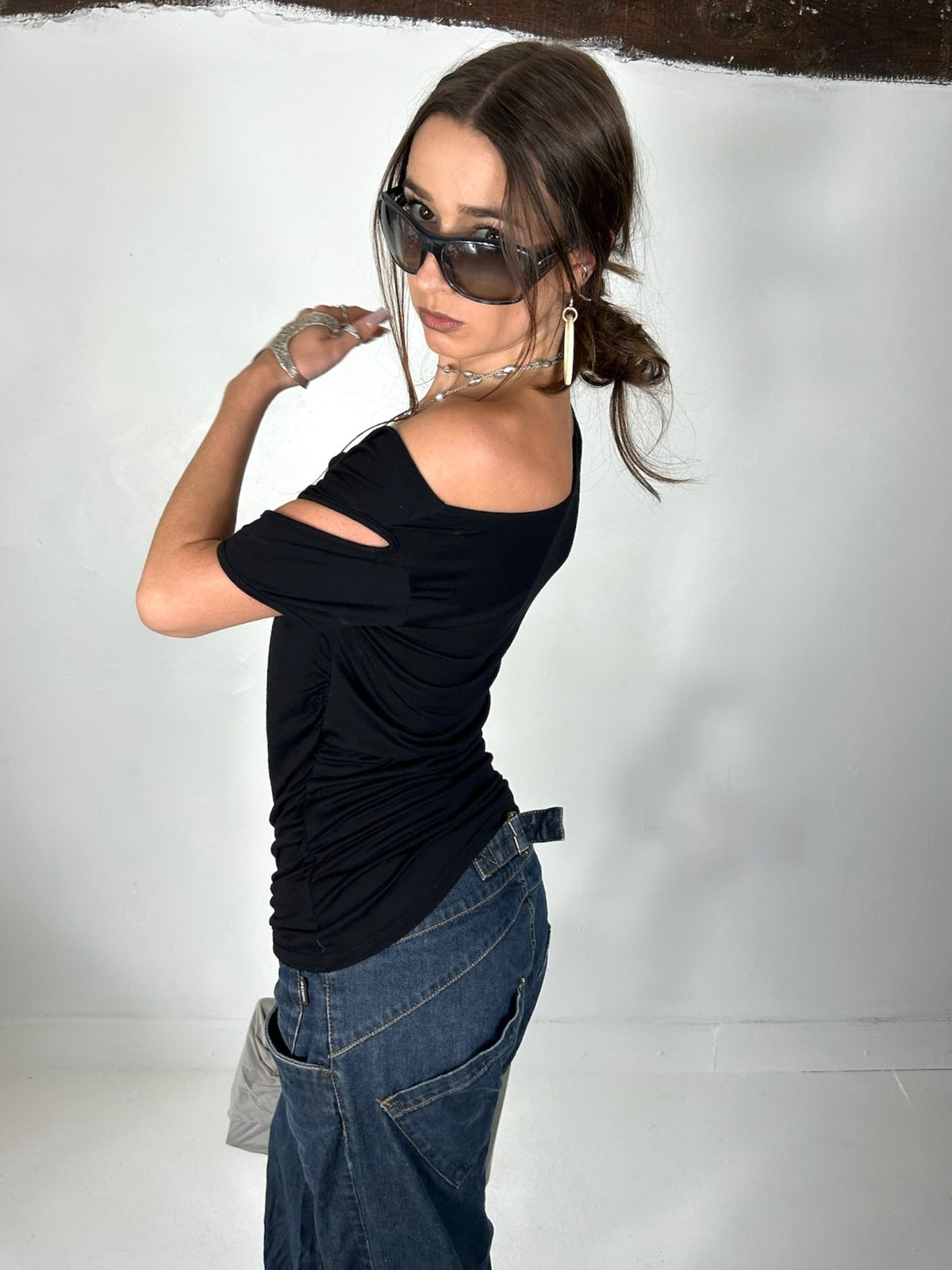 917 Asymmetric Tee