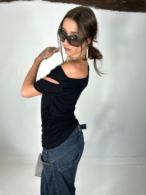 917 Asymmetric Tee