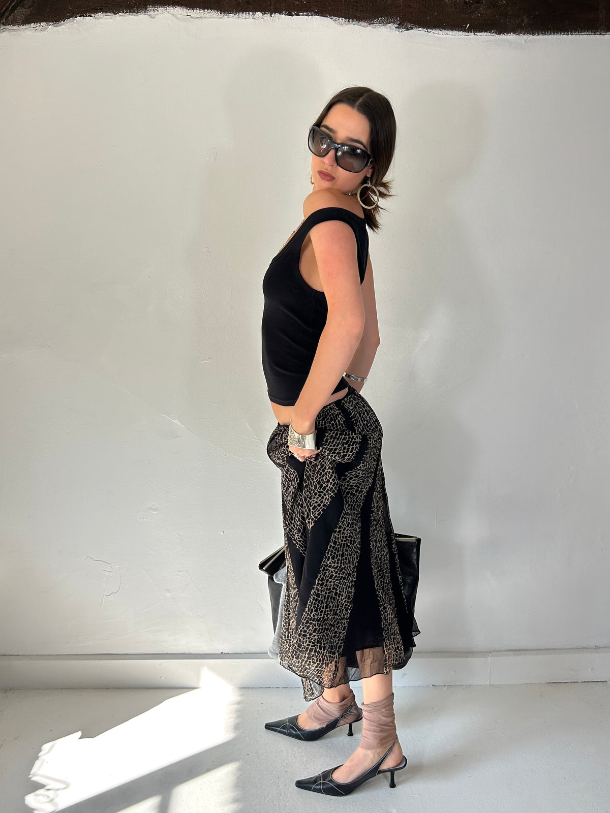 544 Chiffon Midi