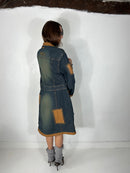 352 Denim Trench