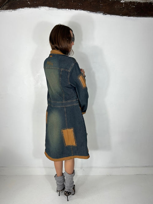 352 Denim Trench