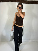 863 Wet-Look Cami