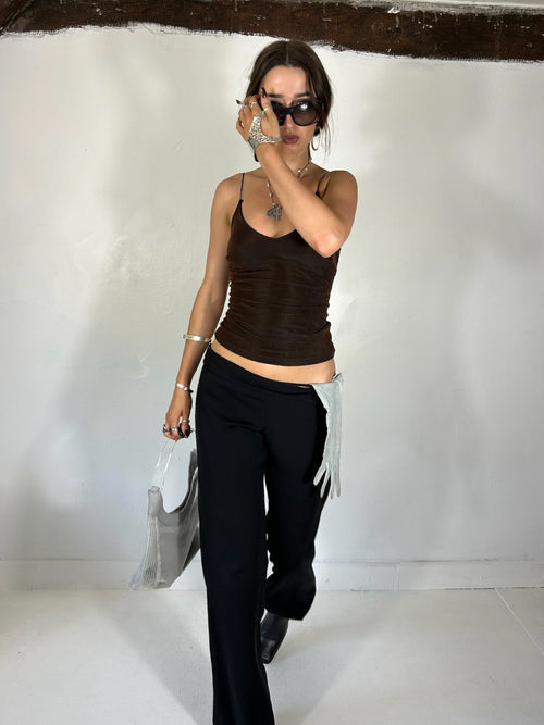863 Wet-Look Cami