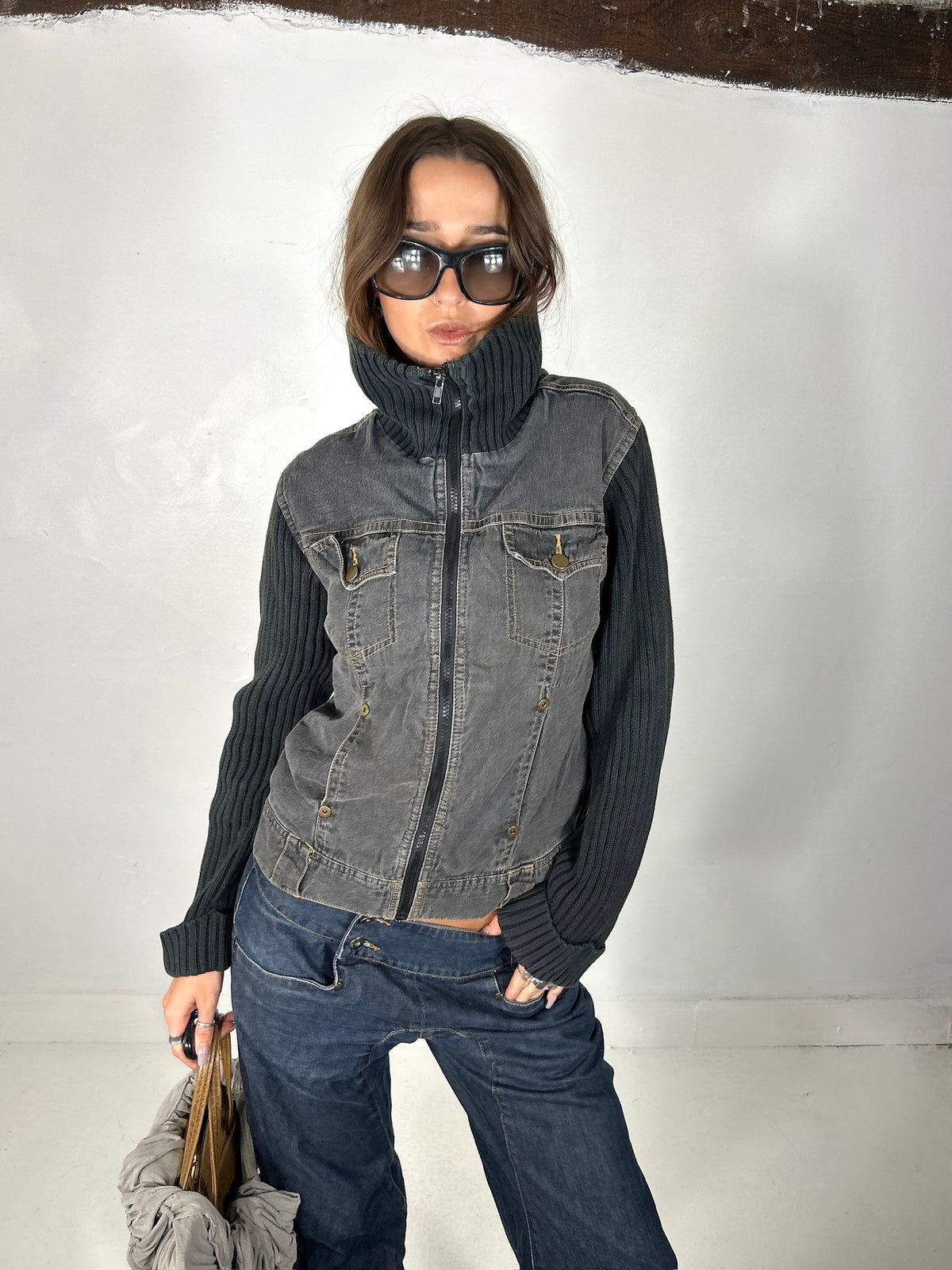 336 Knit Zip-Up