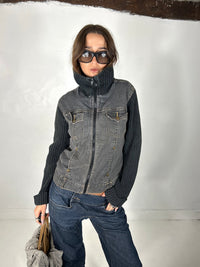 336 Knit Zip-Up