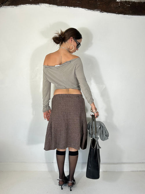 532 Tweed Midi