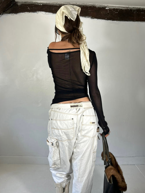 906 Mesh Slouch