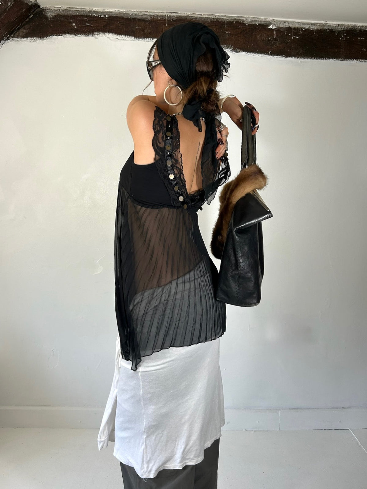 877 Pleated Cami