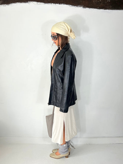 335 Leather Blazer