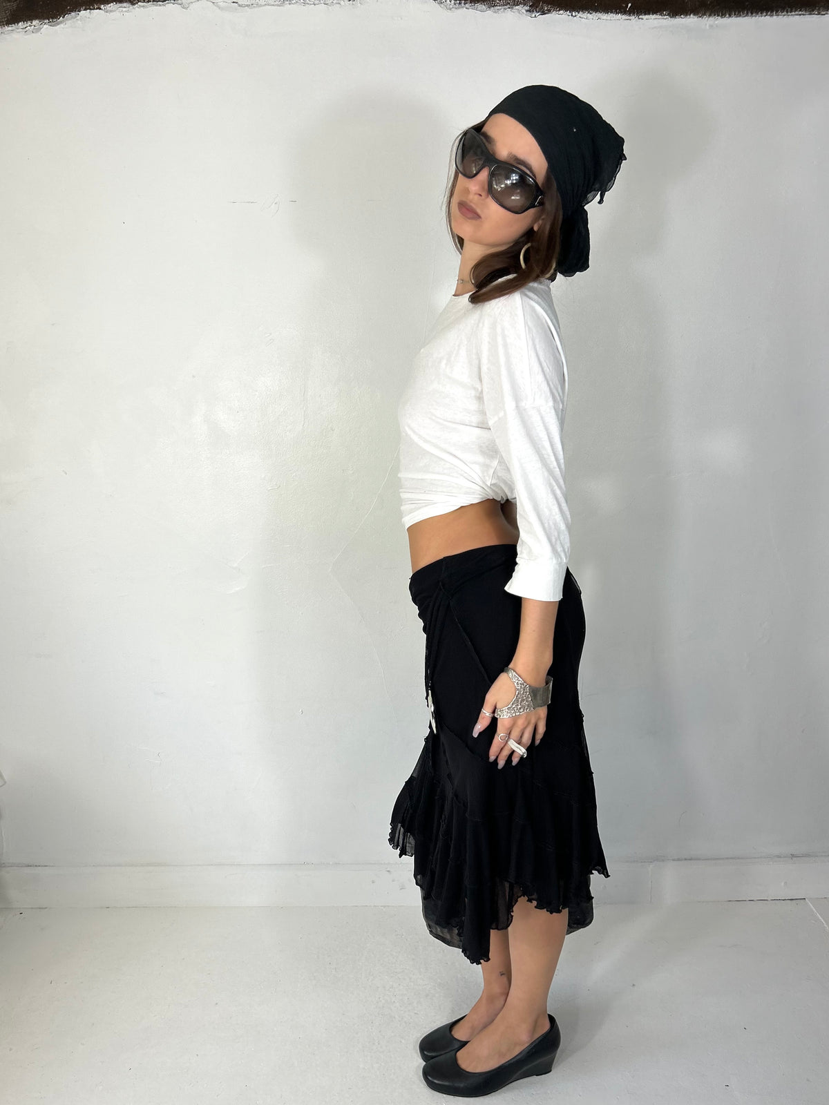 599 Drape Midi