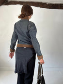 309 Denim Bomber