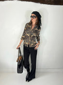 956 Leopard Blouse