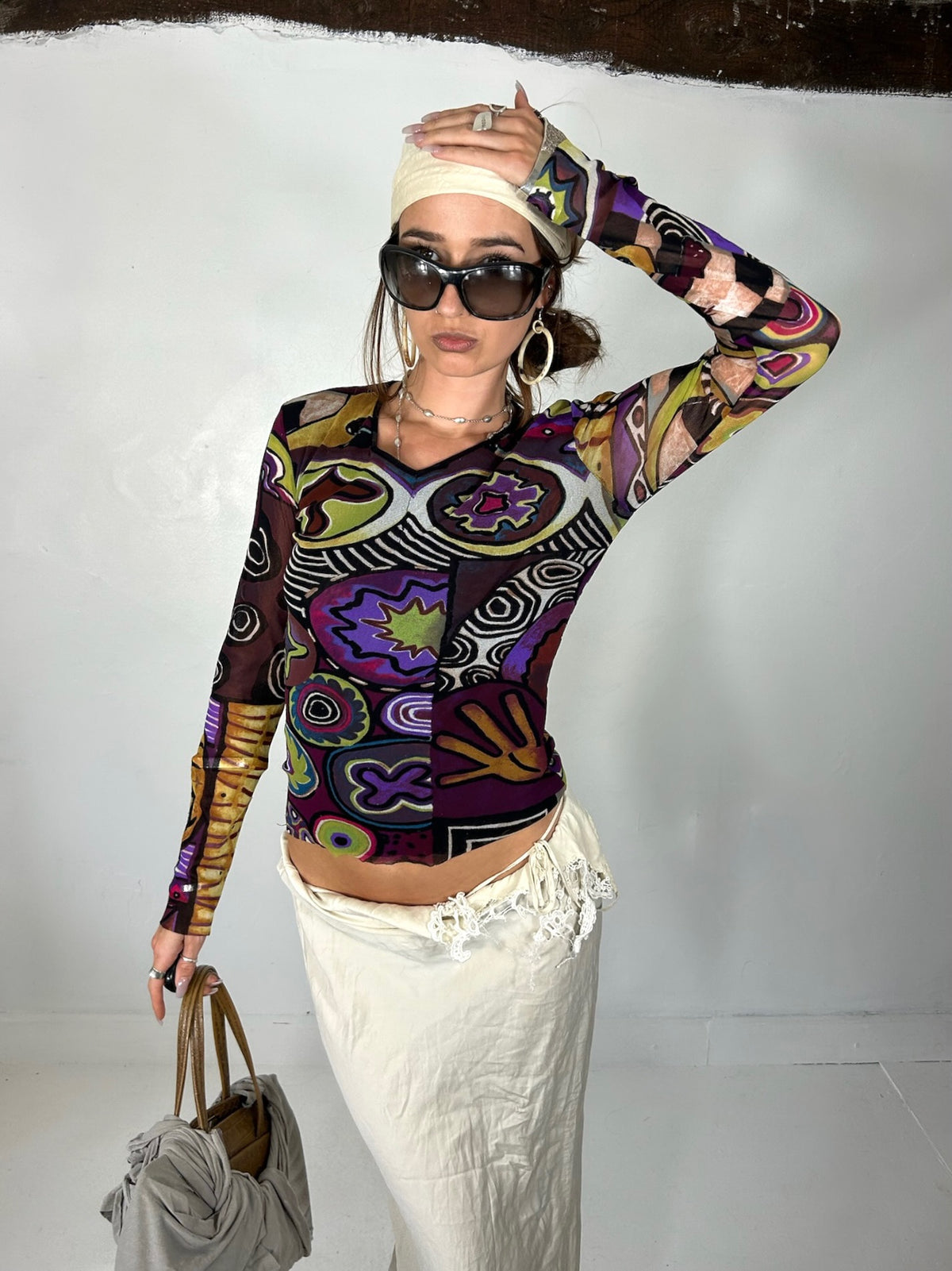 954 Abstract Longsleeve