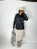335 Leather Blazer