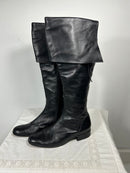 Lace Up Fold Boots