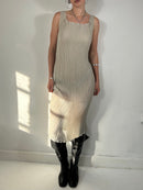 015 Pleated Maxi