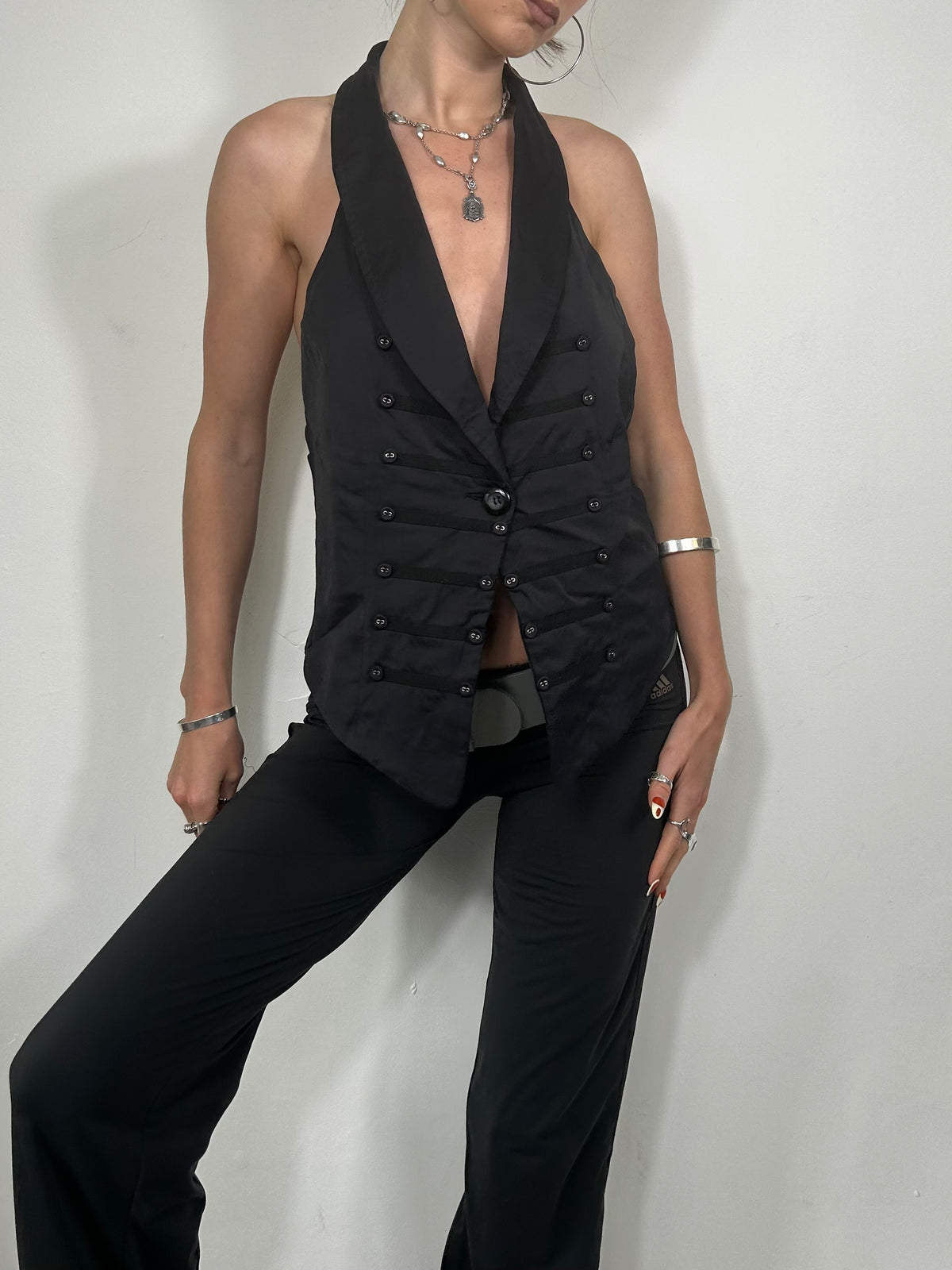 016 Open Back Military Vest
