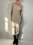 015 Pleated Maxi