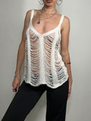 035 Distressed Cami