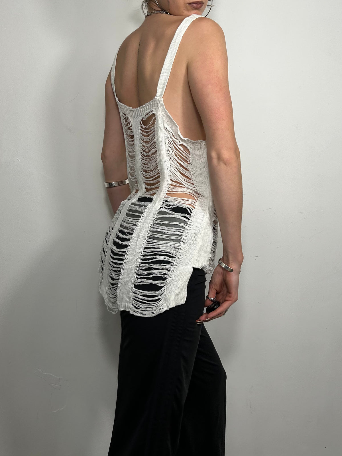 035 Distressed Cami