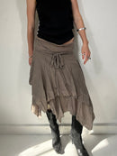 007 Ruffle Midi