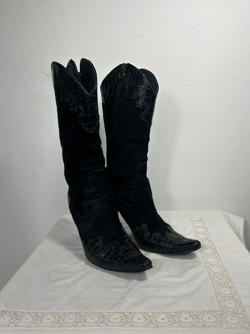Heeled Cowboy Boots