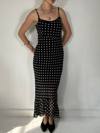 030 Polka Dot Maxi
