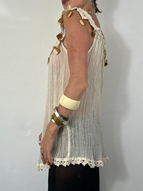 094 Pleated Cami
