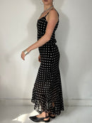 030 Polka Dot Maxi