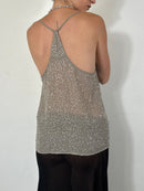 093 Beaded Drape Cami