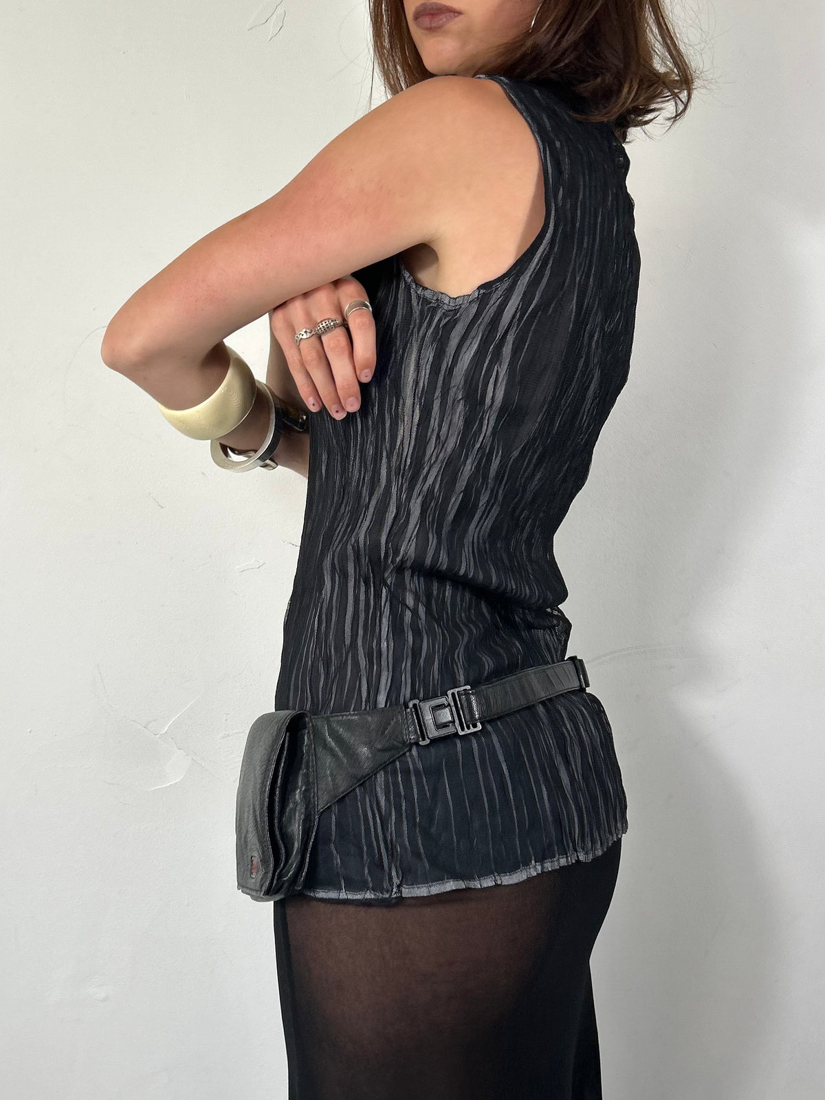 103 Pleated Vest