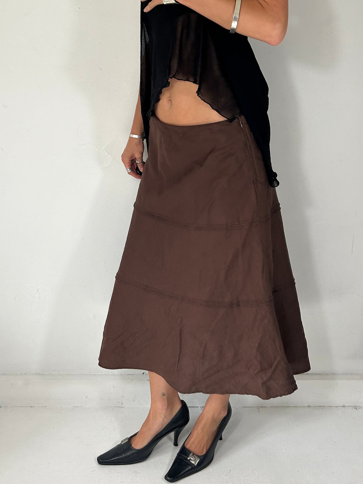 137 Tiered Midi