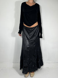 155 Wet Look Maxi