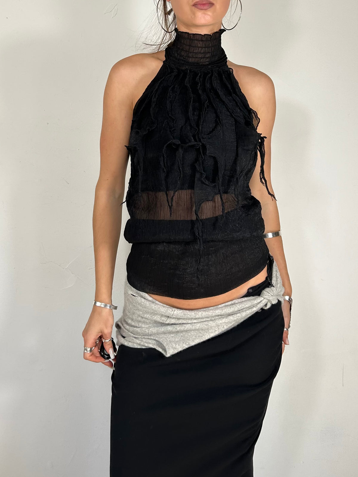 269 Chiffon Halter