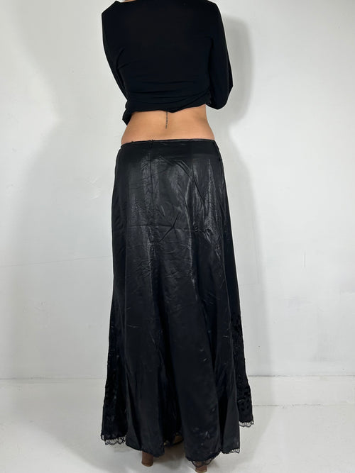 155 Wet Look Maxi
